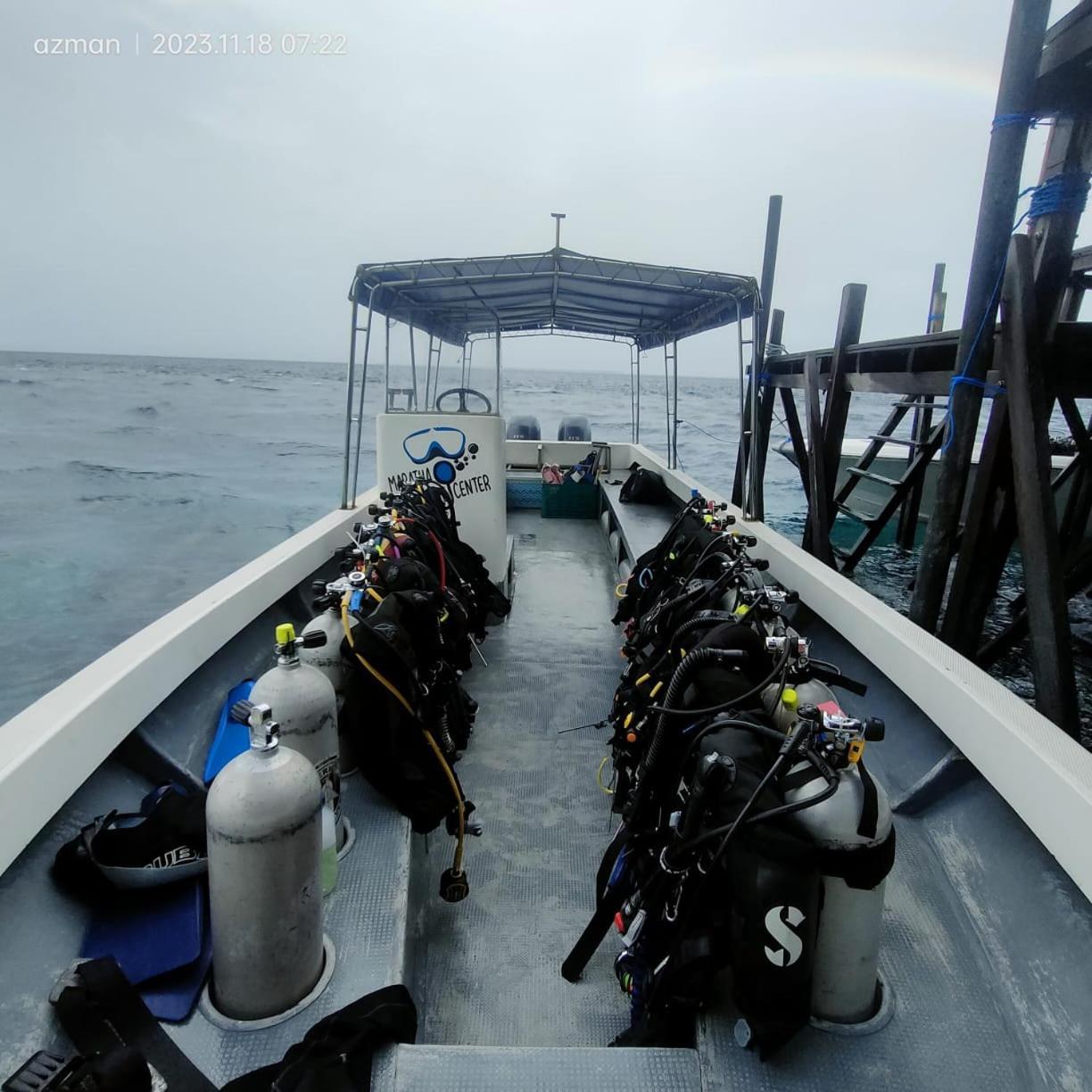 Maratua Dive Center And Lodge Maratua Island Экстерьер фото